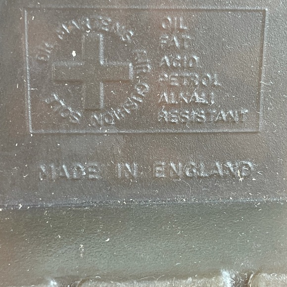 Vintage 80’s Dr Martens Tartan Textile Double Stitched Boots Made England Size 7 - Picture 10 of 16